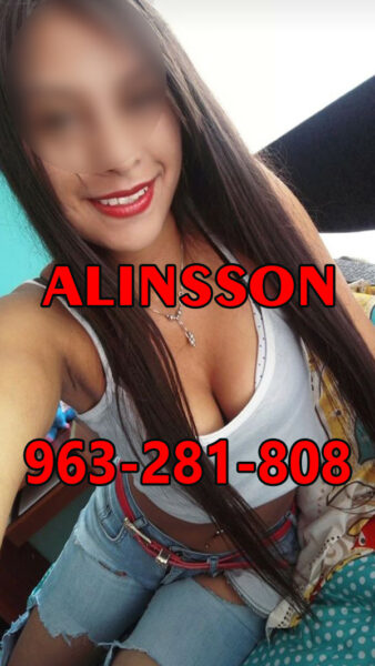 Allison Te espero mojadita para que disfrutemos de un momento unico