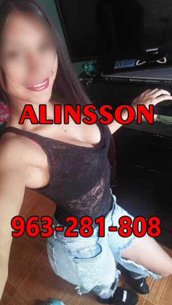 Allison Te espero mojadita para que disfrutemos de un momento unico